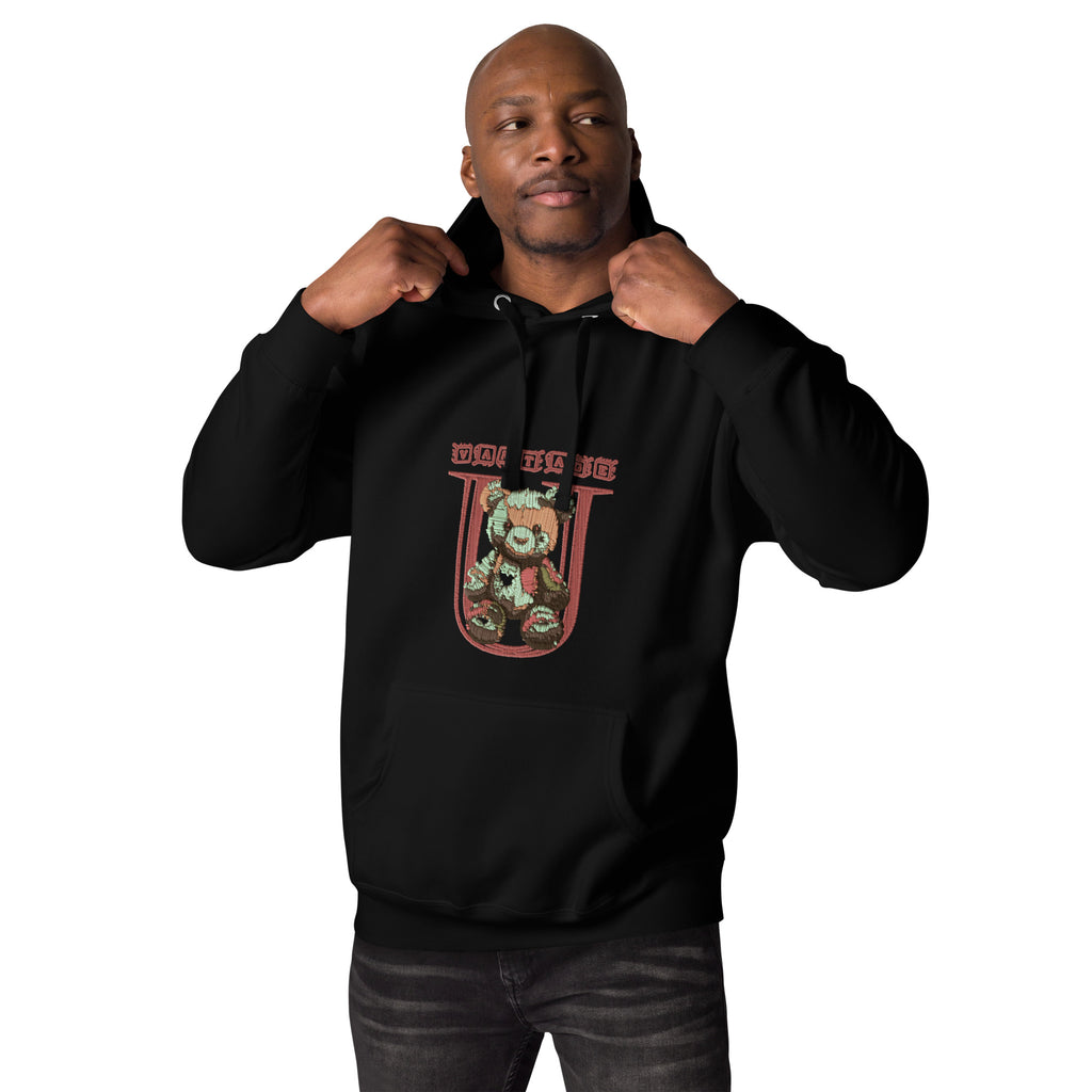 vantageu mens premium hoodie front view