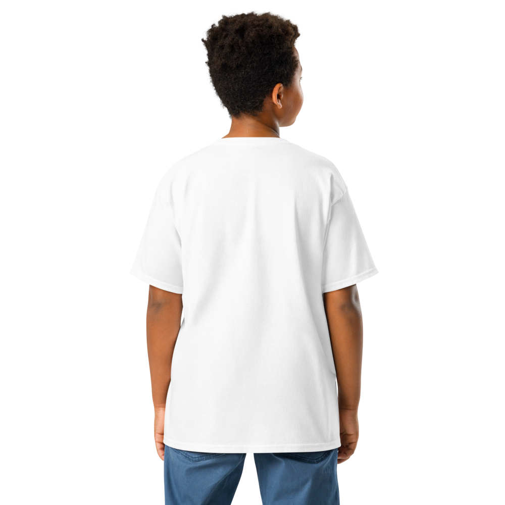 VantageU kids donut worry youth classic tee back view graphic print