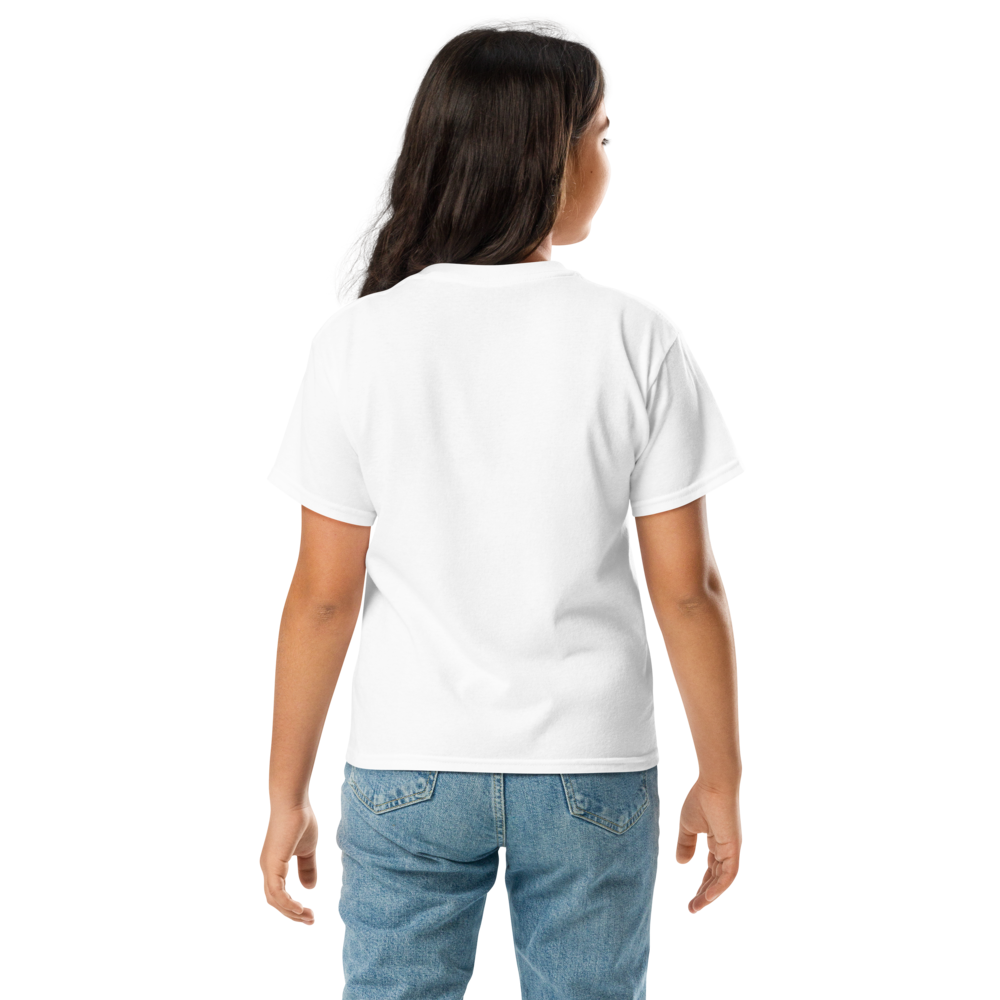 VantageU Kid’s “Donut Worry” Youth Classic Tee | Fun Graphic Streetwear