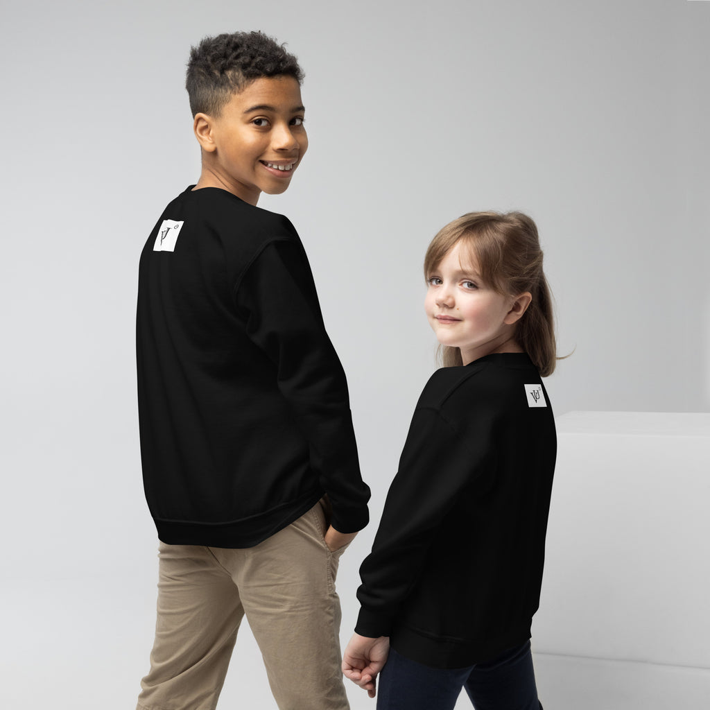 vantageu kids cool santa christmas tee back print detail