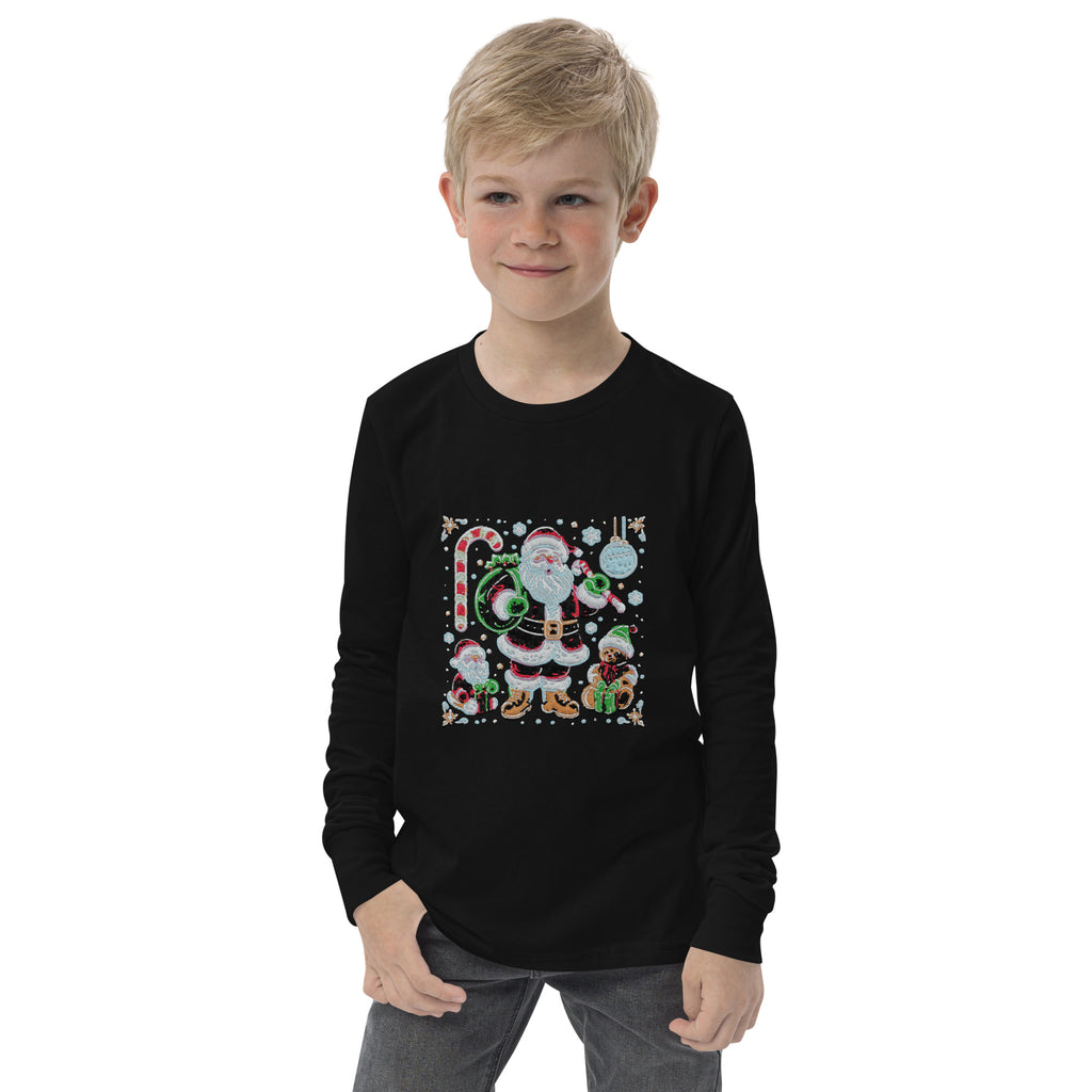 vantageu kids christmas happy tee  graphic detail